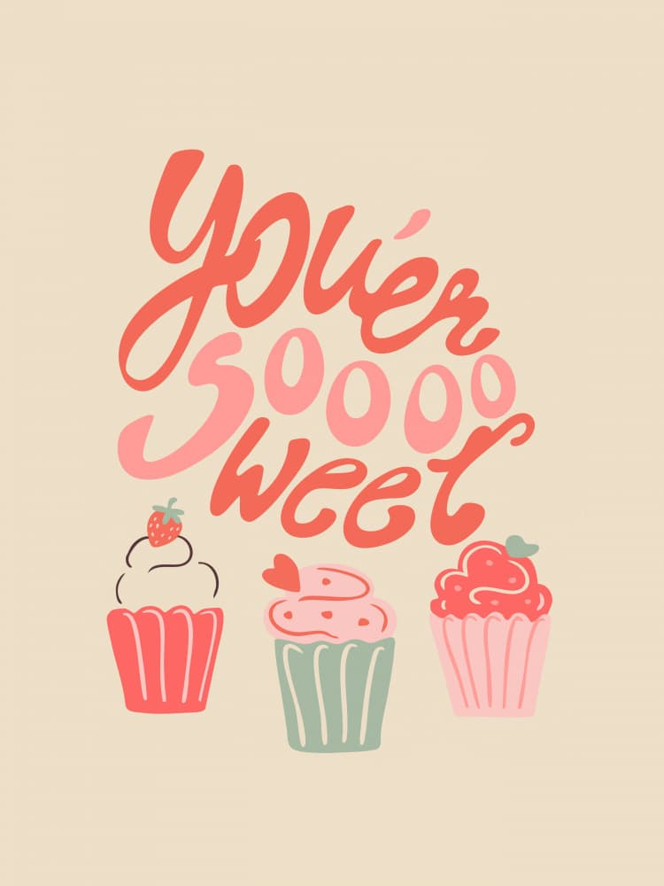 So Sweet Cupcakes by Nikita Jariwala — canvas wall art