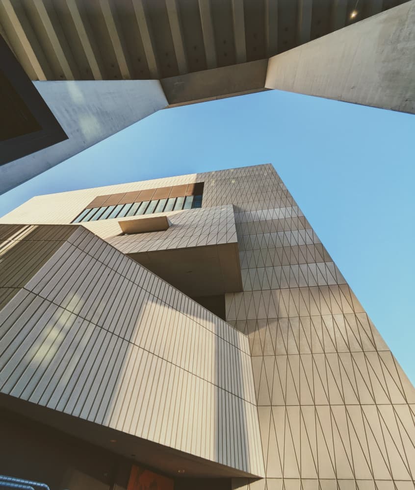 Modern Architectural Ascent by Elizabeth Allen — canvas wall art
