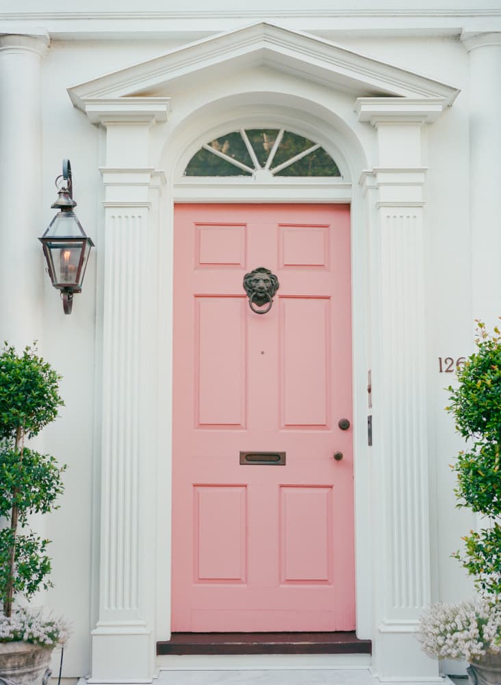 Pink Front Door Charm by Bethany Young — canvas wall art