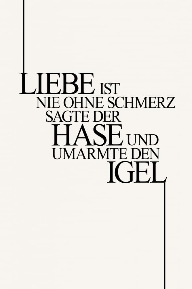 Hase Und Igel by Kubistika — canvas wall art