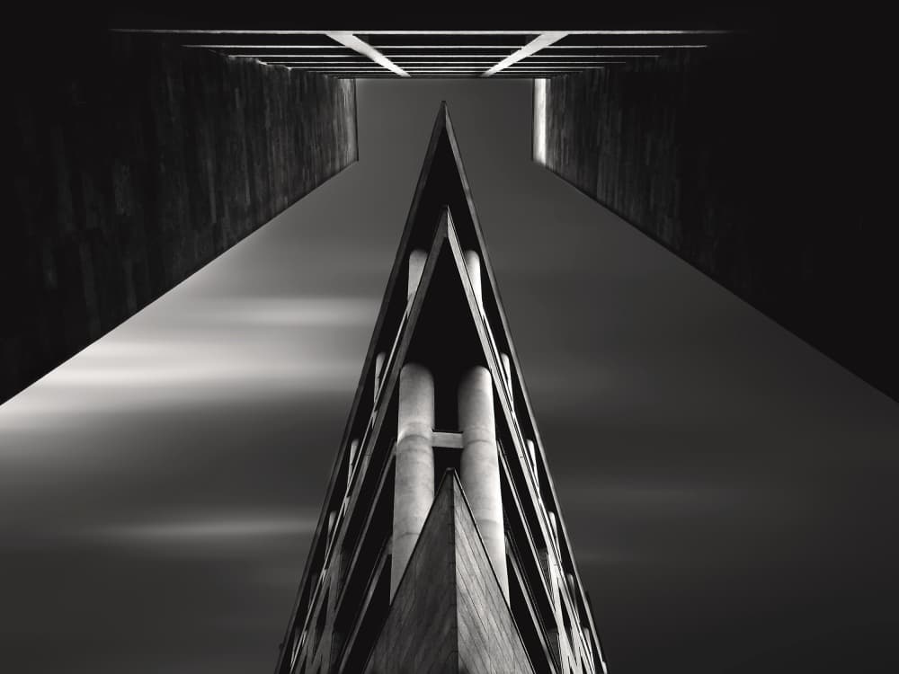 Modern Upward Architecture by Souren  Arslanian — canvas wall art