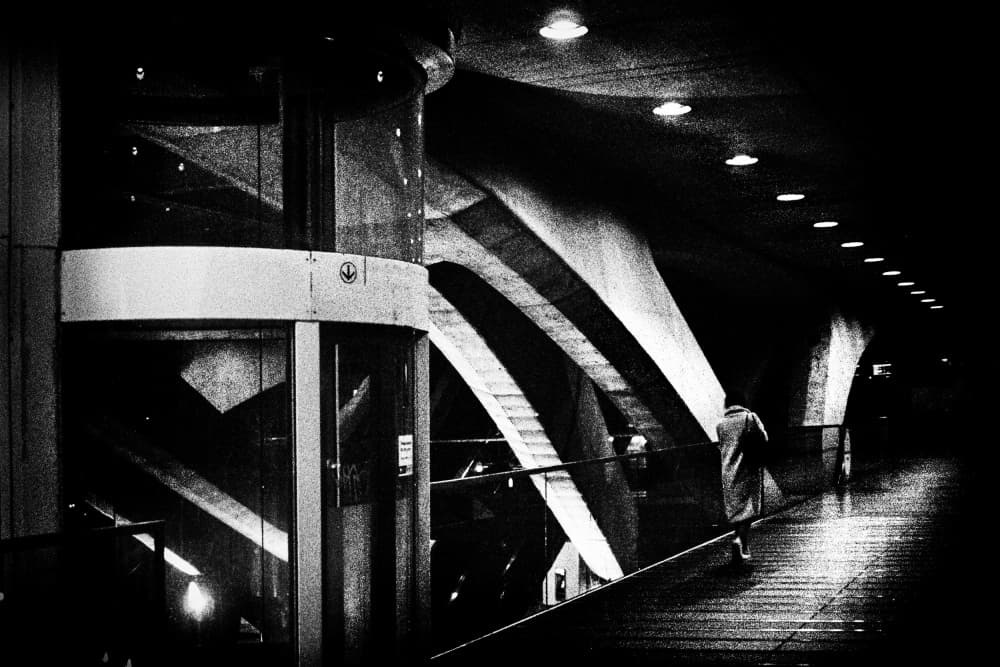 Walking Through Shadows by Paulo Abrantes — canvas wall art
