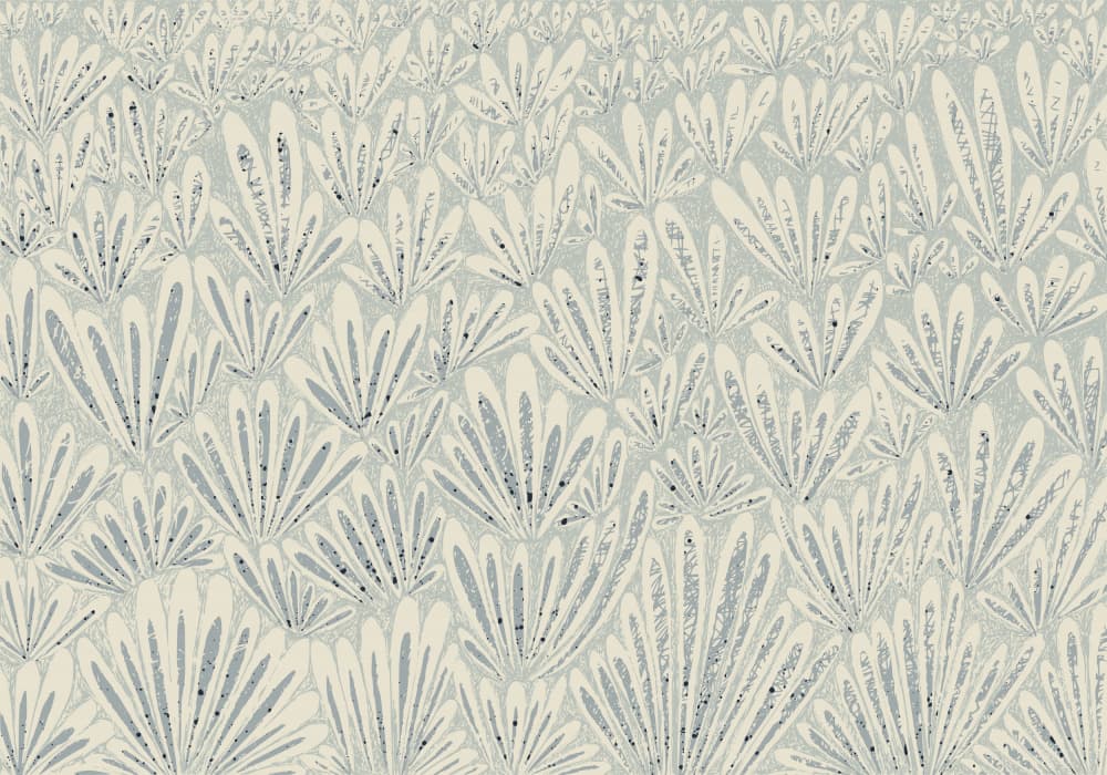 Subtle Botanical Pattern by Annick — canvas wall art