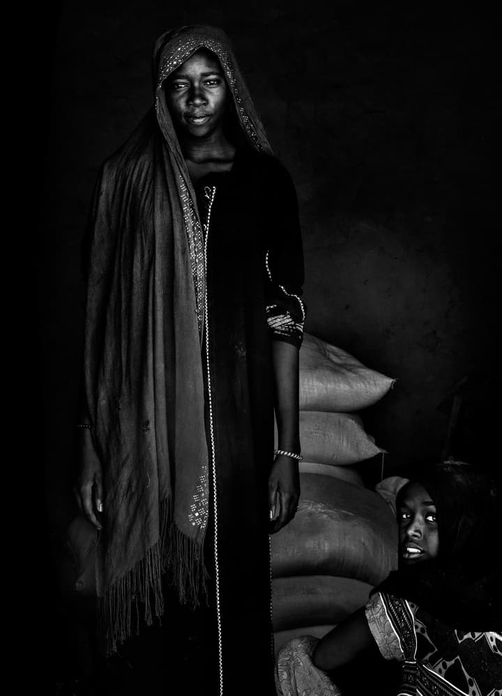 African Woman and Child by Joxe Inazio Kuesta Garmendia — canvas wall art