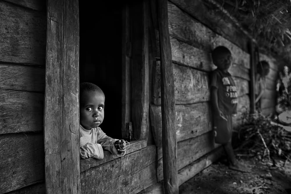 Young Boy In Window by Gunarto Song — canvas wall art
