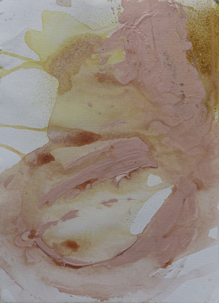 Pastel Abstract Flow by Deb Chaney — canvas wall art