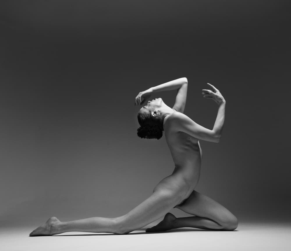 Graceful Nude Dancer by Enis Onur — canvas wall art