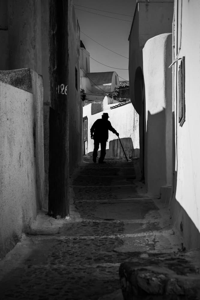 Difficult walking by Milan Uhrin AFIAP AZSF — canvas wall art