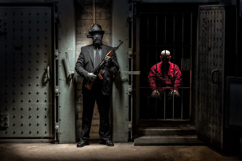 Dark Prison Watch by Petri Damstén — canvas wall art