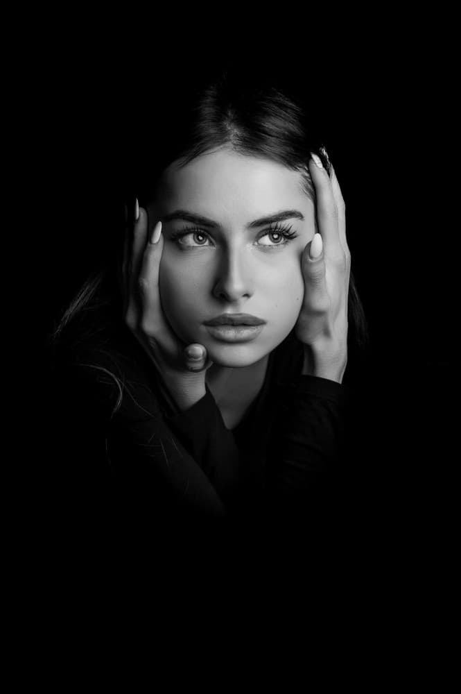 Pensive Beauty by Joanna Ras — canvas wall art