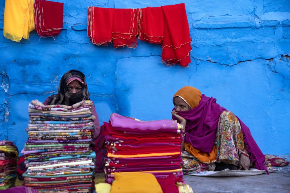 Vibrant Fabric Market by Rajat Dawn — canvas wall art
