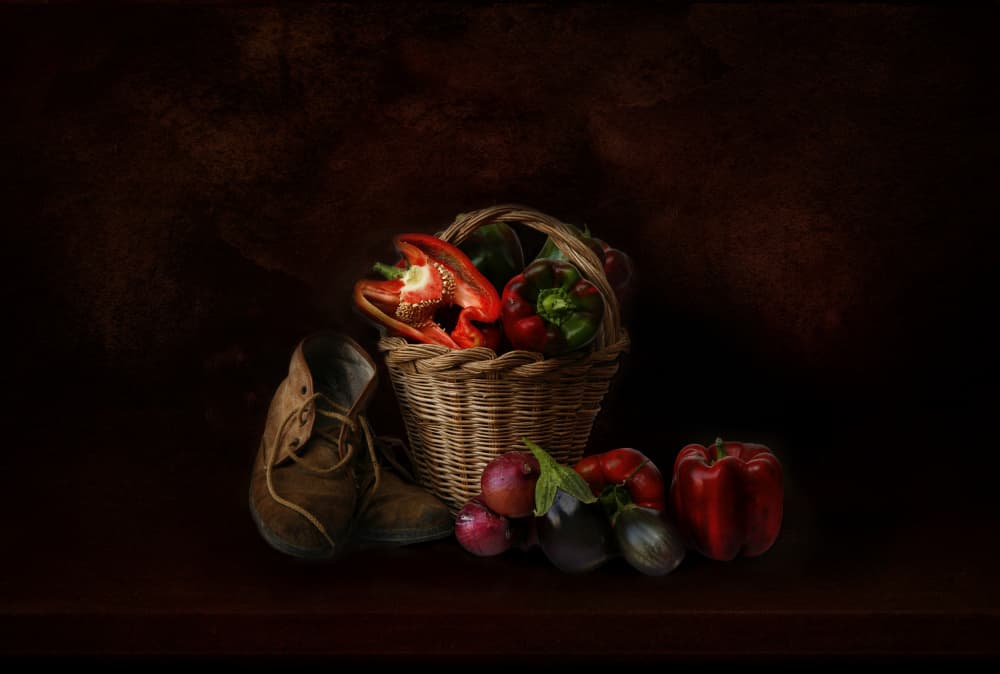 Rustic Garden Bounty by Juan Antonio Palacios — canvas wall art