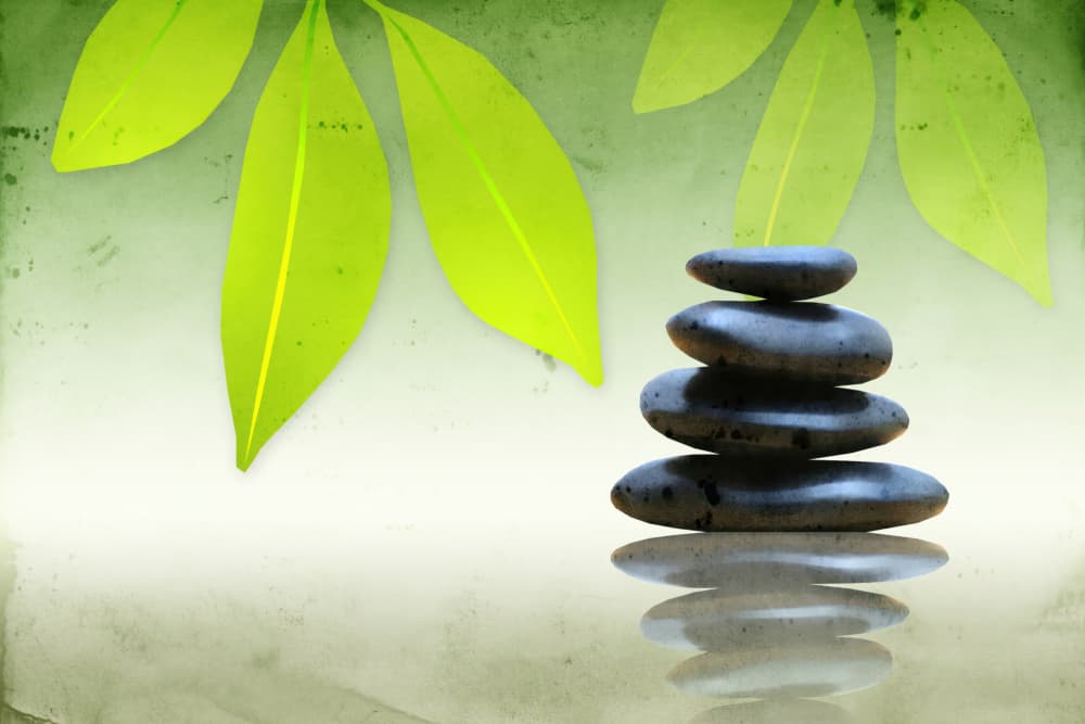 Zen Stone Balance by Rafal Kulik — canvas wall art