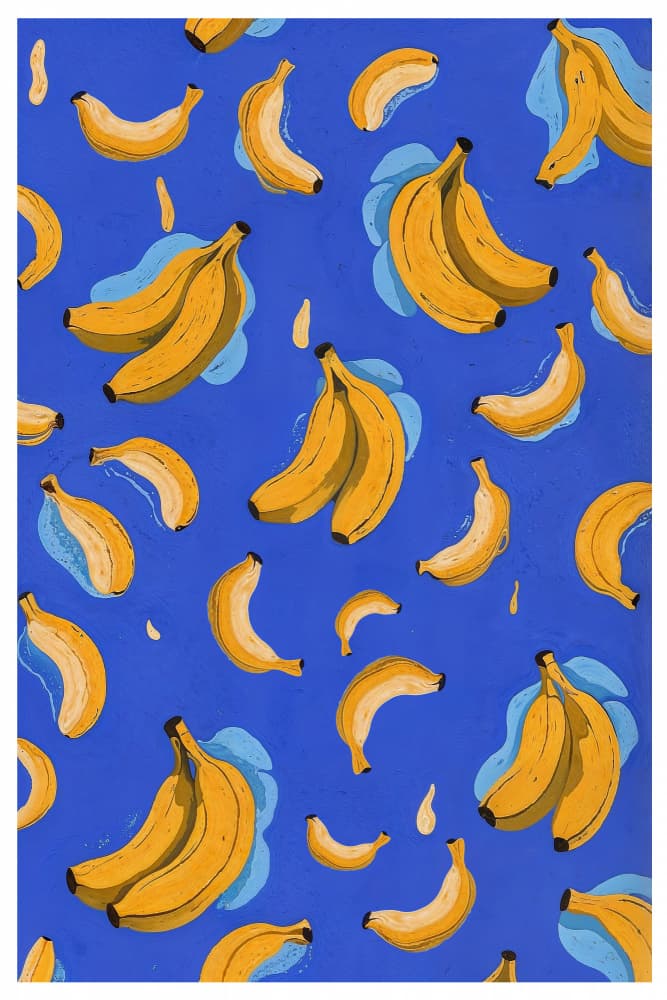 Banana Breeze by THE MIUUS STUDIO — canvas wall art