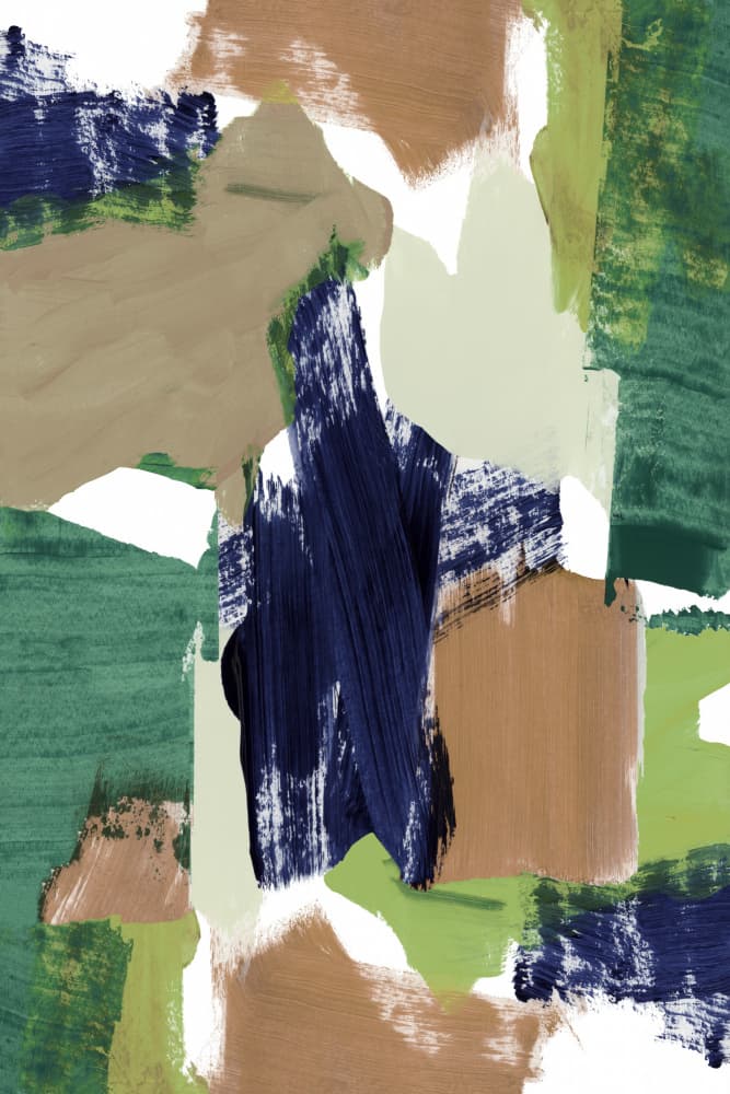 Natural Harmony Abstract by cartissi — canvas wall art