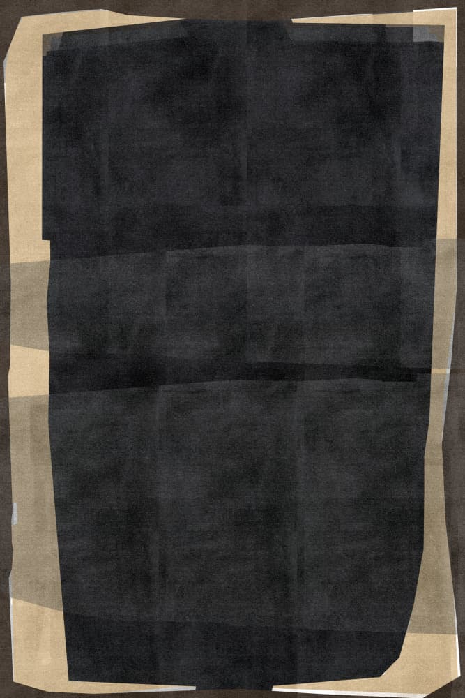 Dark Layered Abstract by cartissi — canvas wall art