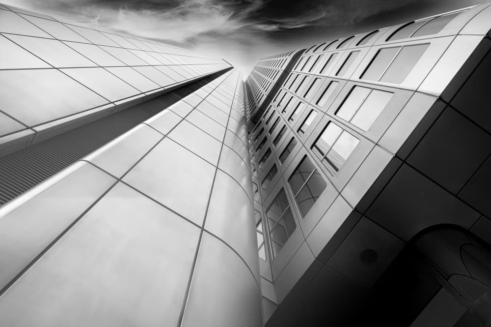 Modern Architectural Ascent by Jean Vandijck — canvas wall art