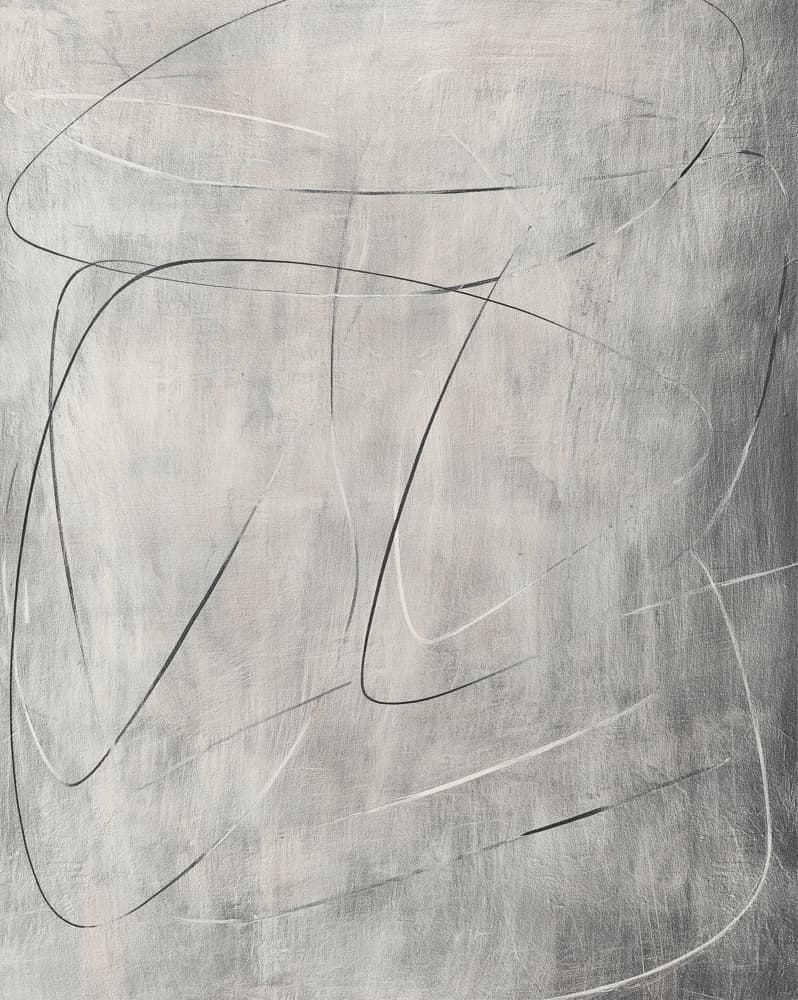Flowing Abstract Lines by Alma — canvas wall art