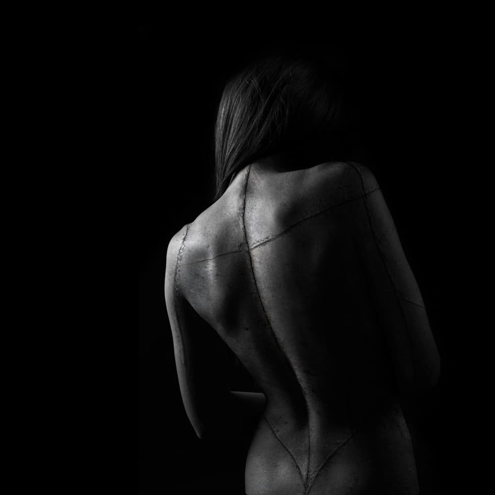 Fragmented Human Form by Patrick Odorizzi — canvas wall art
