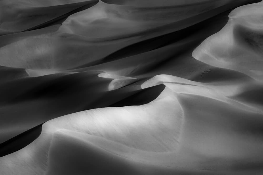 Flowing Desert Dunes by Jeffrey Wong — canvas wall art