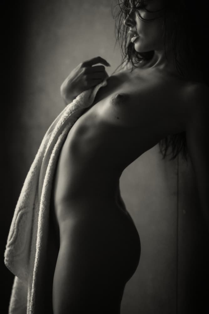 The towel by Chris Bos — canvas wall art