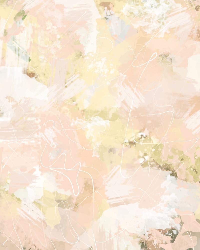 Soft Abstract Brushstrokes by Sannel Larson — canvas wall art