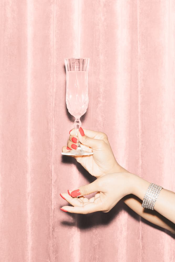 Pink Drink Celebration by Pictufy Studio III — canvas wall art