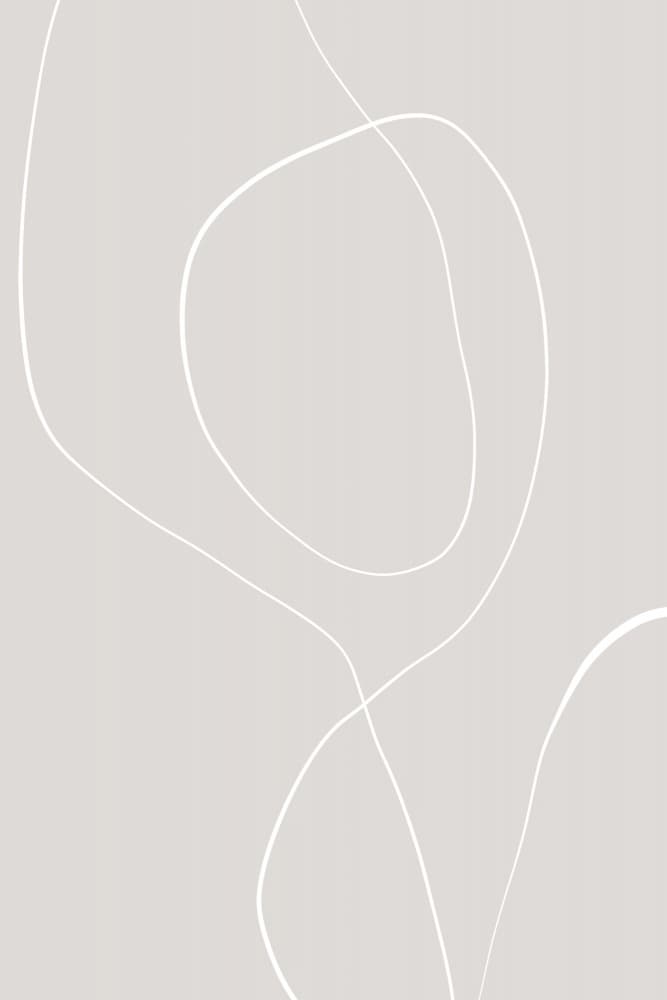 Flowing Lines Harmony by uplusmestudio — canvas wall art