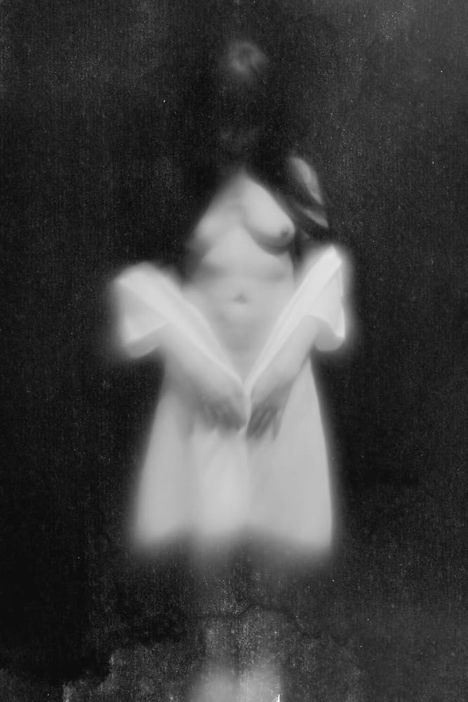 Sensual Ethereal Figure by Bogdan Bouşcă — canvas wall art