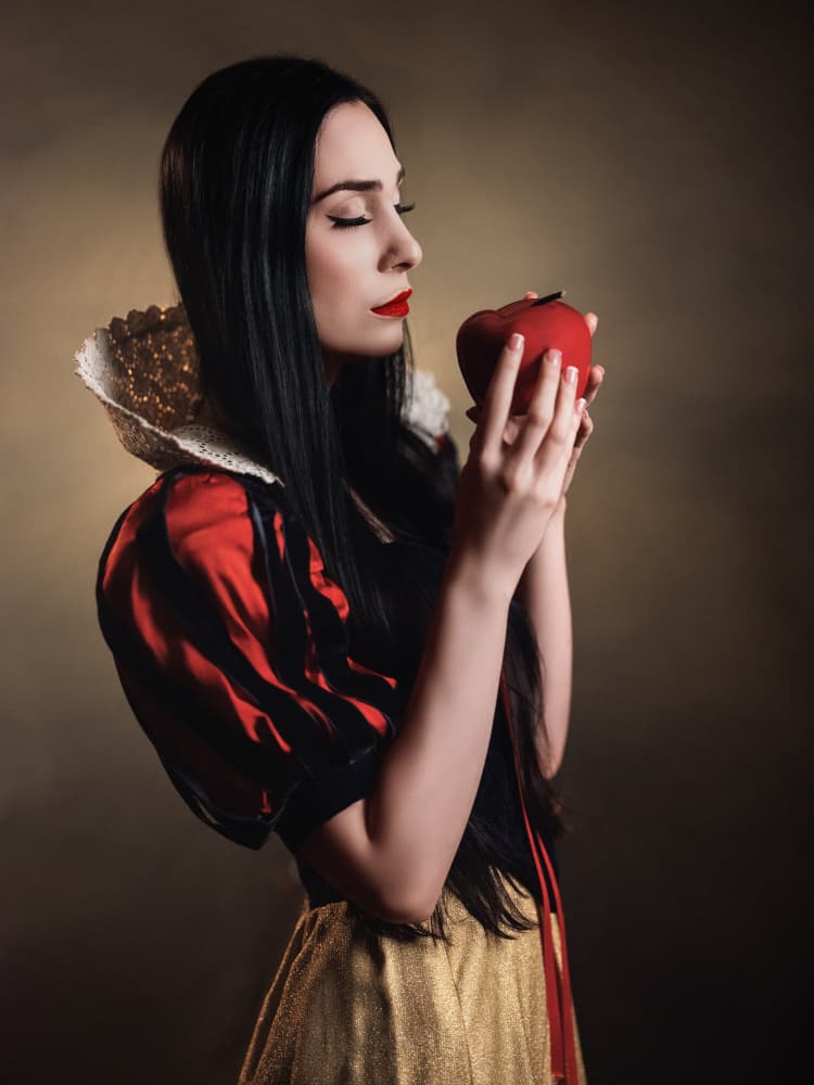 Fairytale Snow White Apple by Martin Lee — canvas wall art