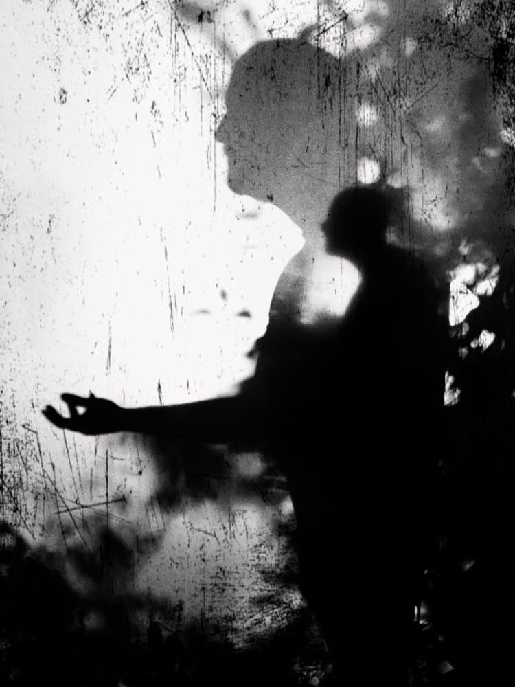 Reaching Shadow Profile by Emilian Avramescu — canvas wall art