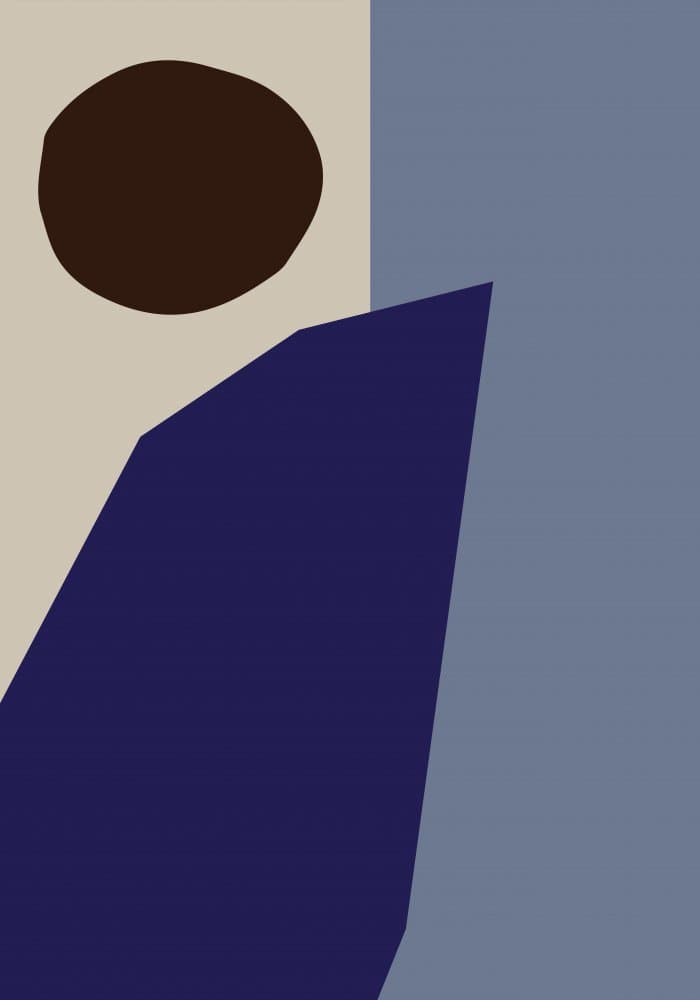 Modern Muted Shapes by Pictufy Studio — canvas wall art