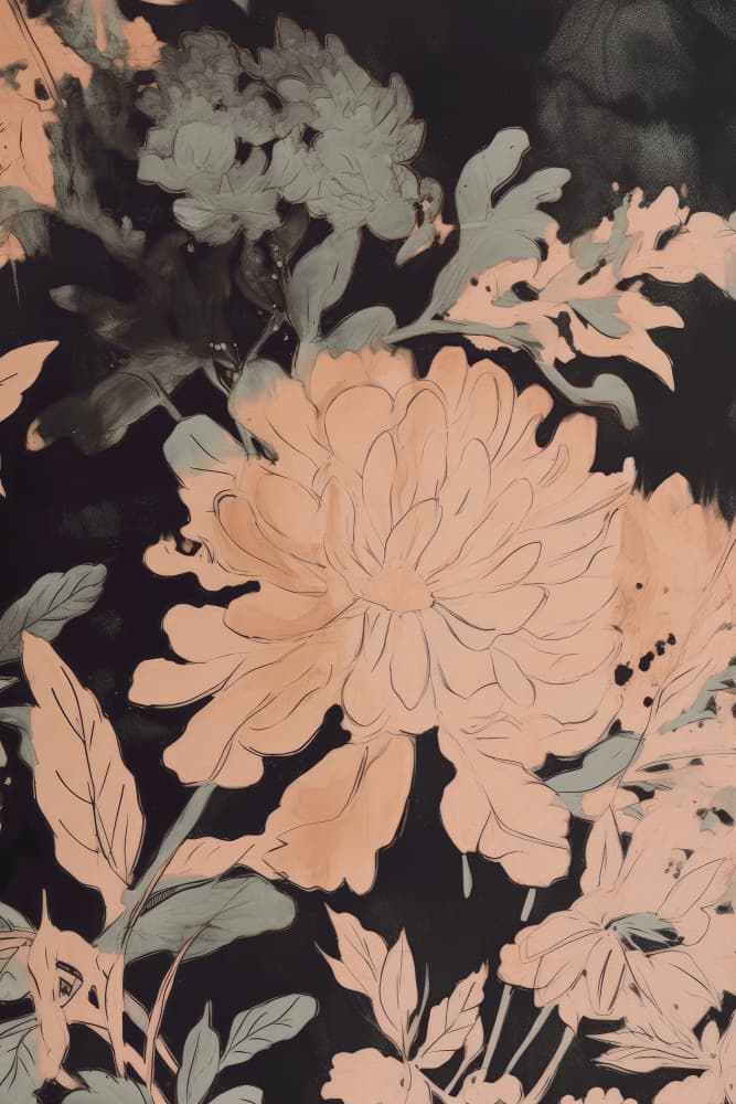 Petals in Bloom by Treechild — canvas wall art
