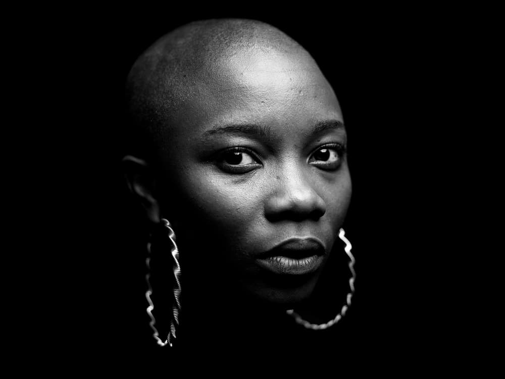 Intense Woman Portrait by Giacomo Bruno — canvas wall art