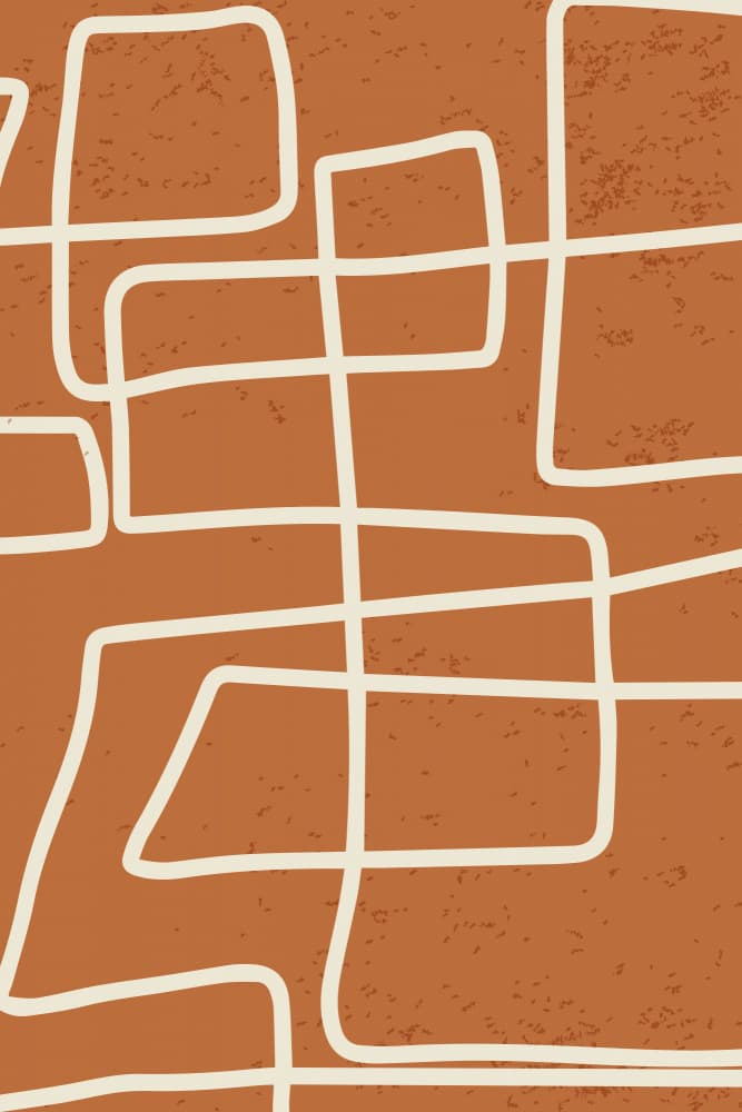 Organic Terracotta Pattern by jay stanley — canvas wall art