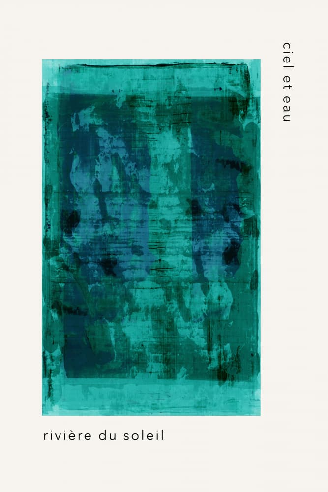 Sky And Water Flow by cartissi — canvas wall art