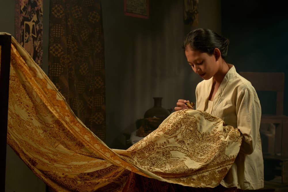 Batik Artisan at Work by Rahmad Adriansyah — canvas wall art
