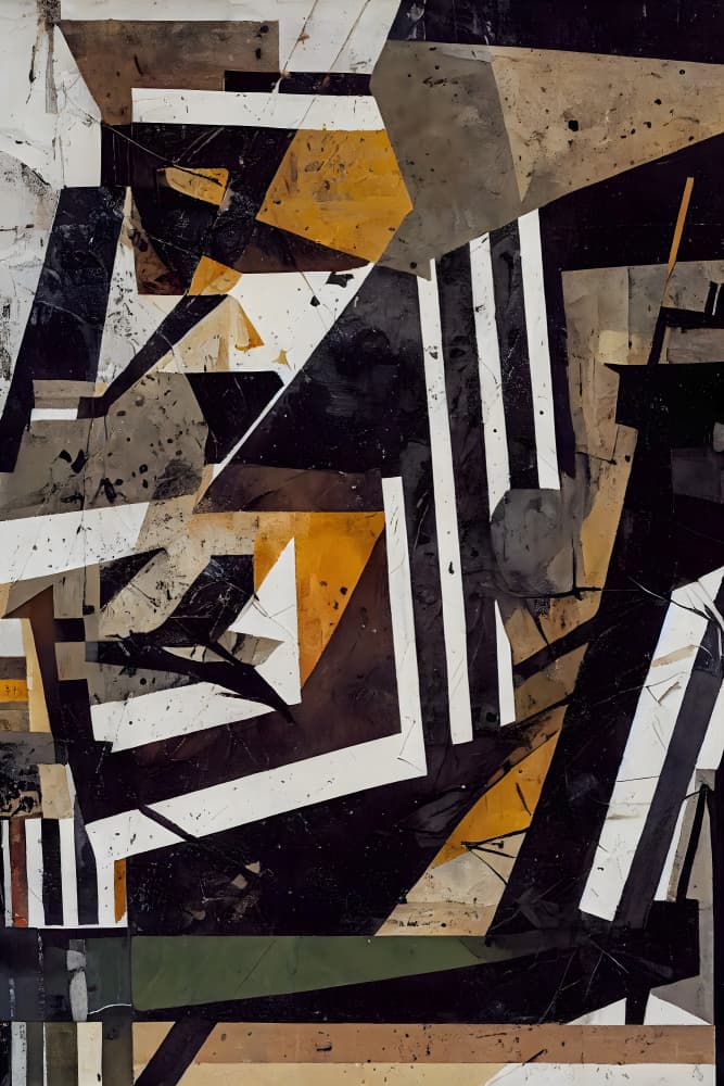 Geometric Tapestry by Treechild — canvas wall art