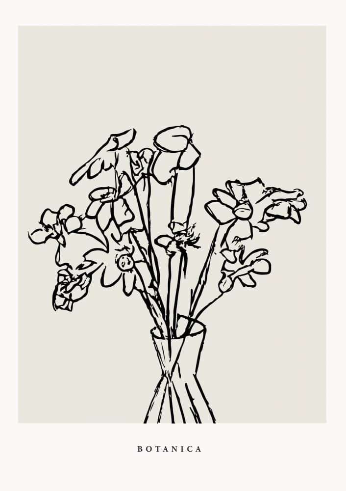Botanicalineno59 by Treechild — canvas wall art