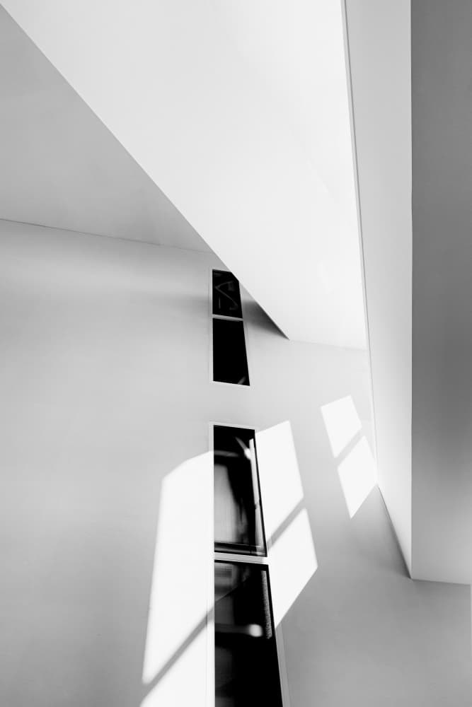 Geometric Light Play by Greetje van Son — canvas wall art