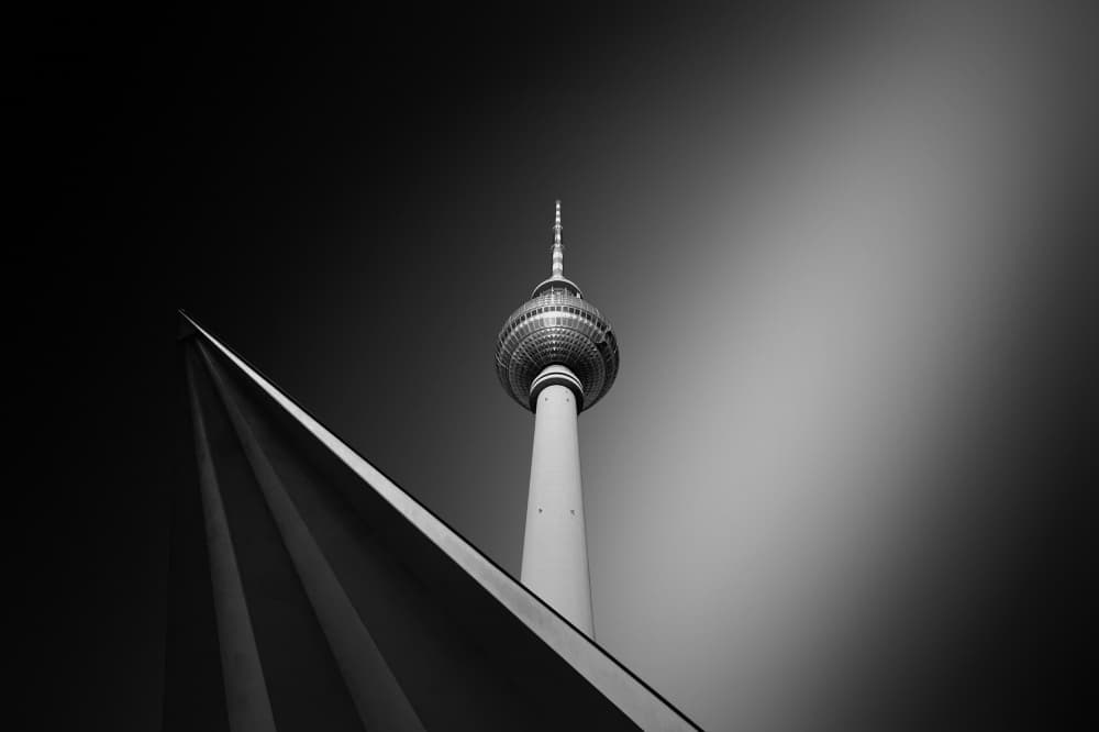 Iconic Berlin Architecture by Jorge Pimenta — canvas wall art