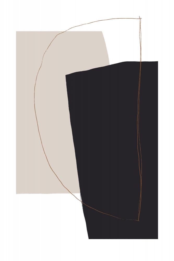 Geometric Flow by uplusmestudio — canvas wall art