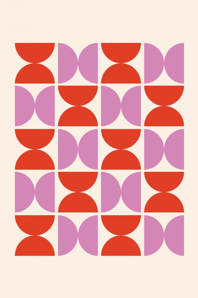 Retro Geometric Pattern