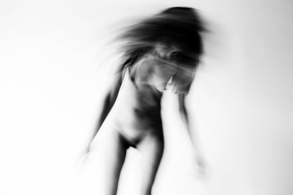 Ethereal Motion Form by Lorna Kijurko — canvas wall art