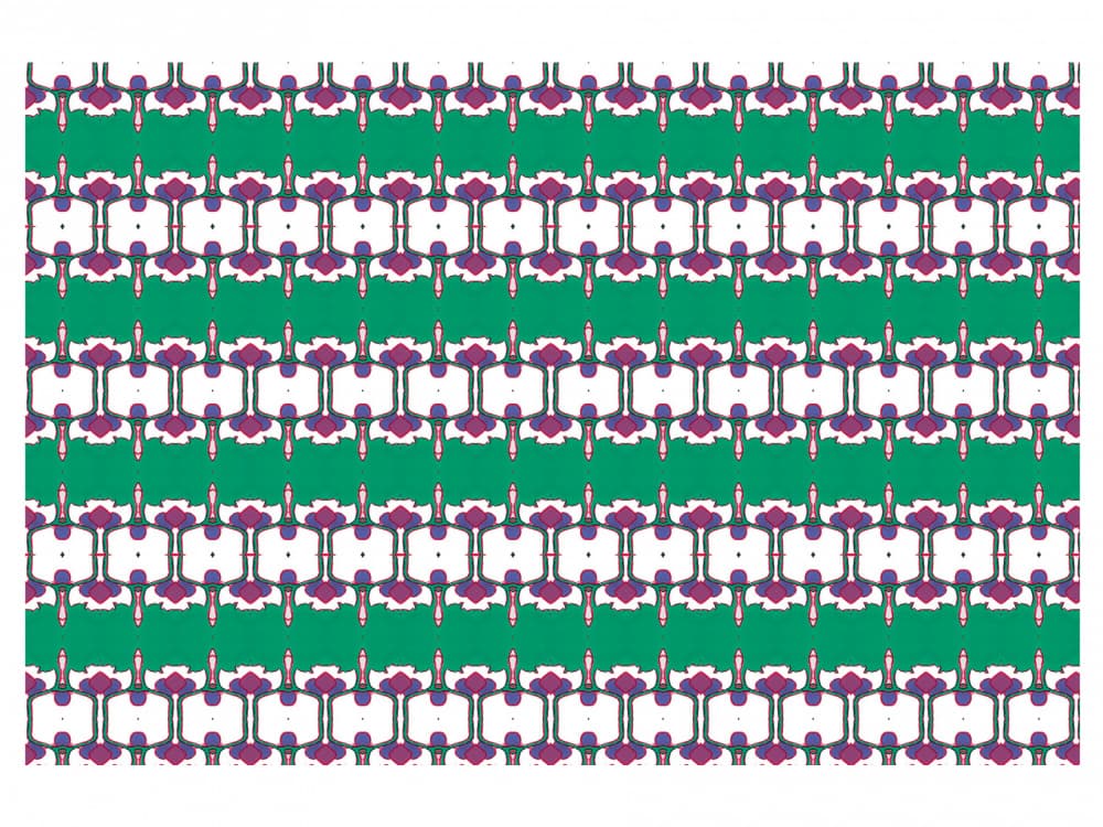 Vibrant Geometric Pattern by Breanna Megan Studio — canvas wall art