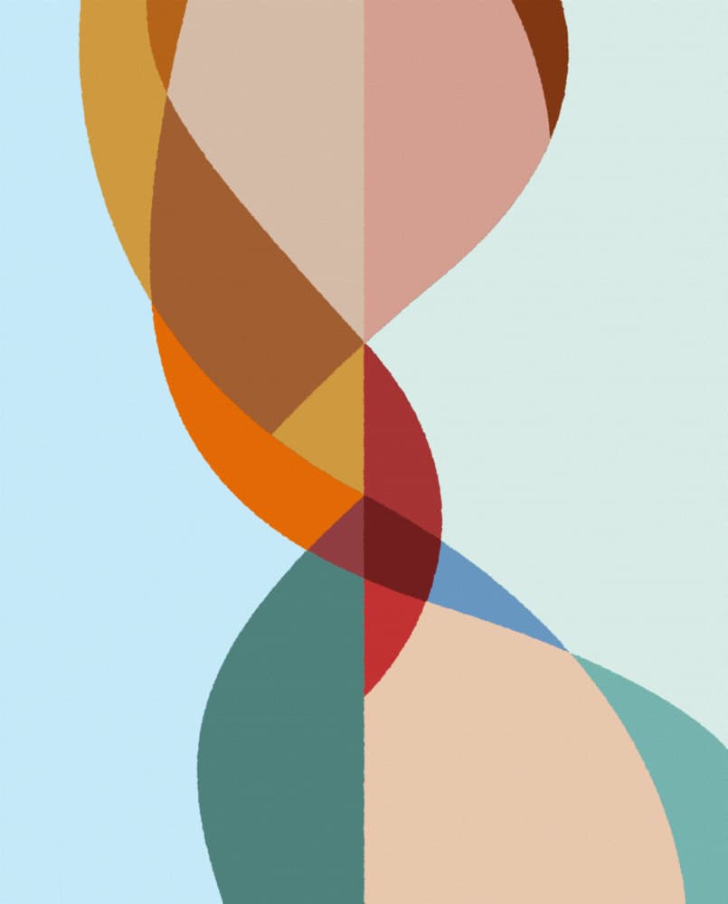 Fluid Abstract Design by Rafa Mateo — canvas wall art