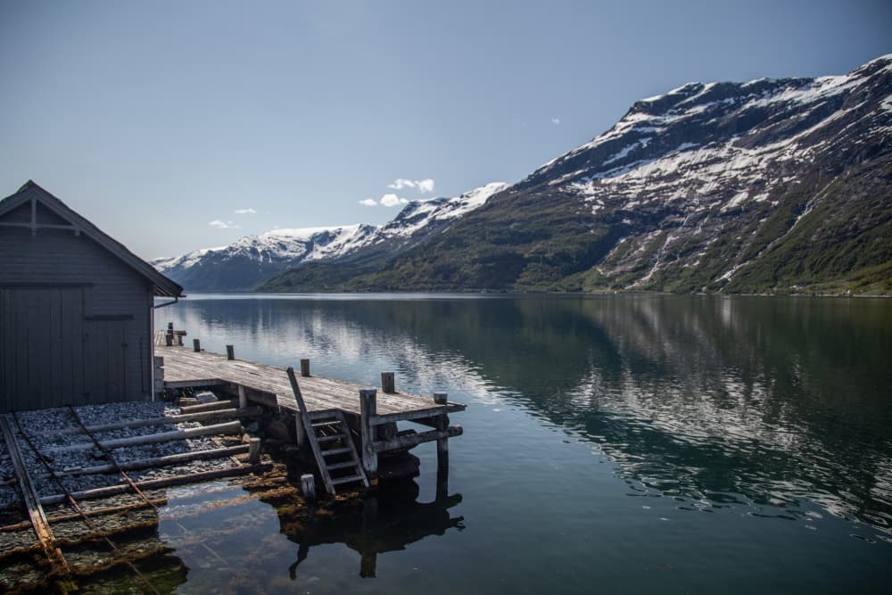 Somewhere In Norway 4 by Mareike Böhmer — canvas wall art