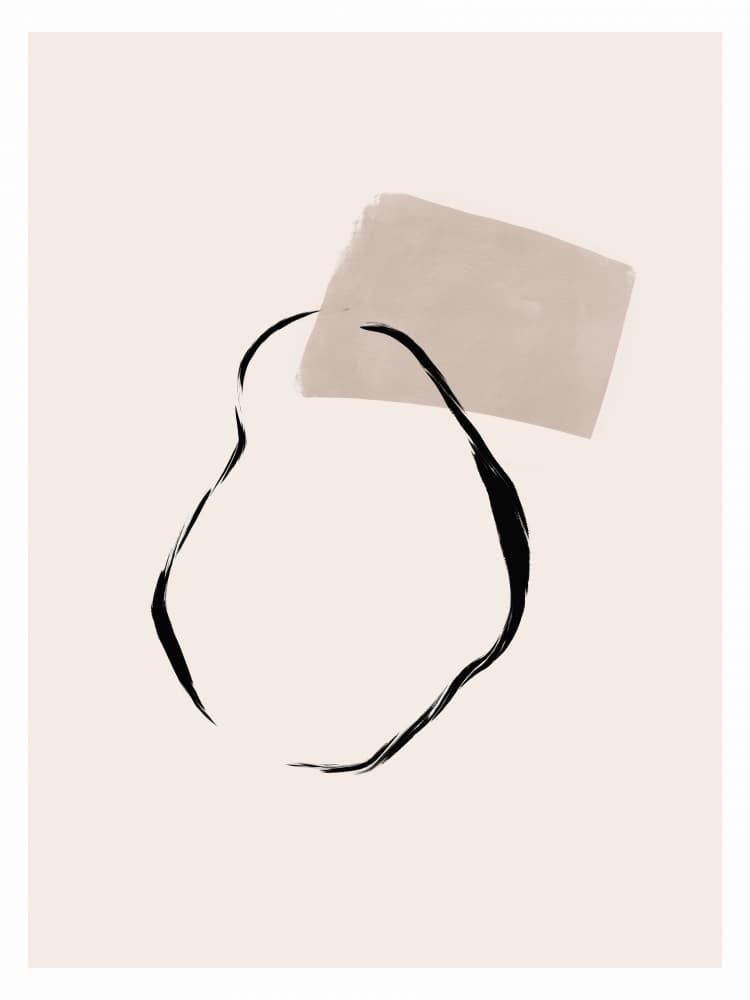 Abstract Balance by Treechild — canvas wall art