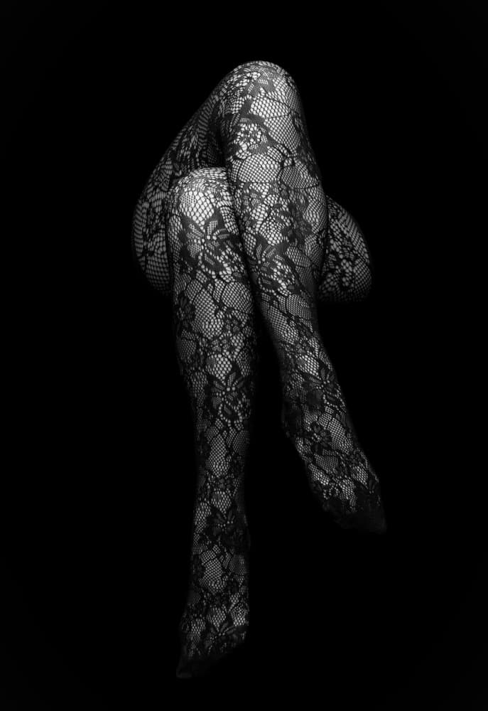 Stockings by Nándor László — canvas wall art