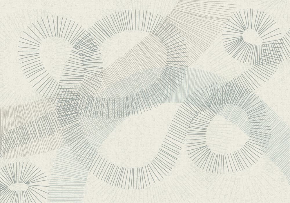 Flowing Abstract Curves by Annick — canvas wall art